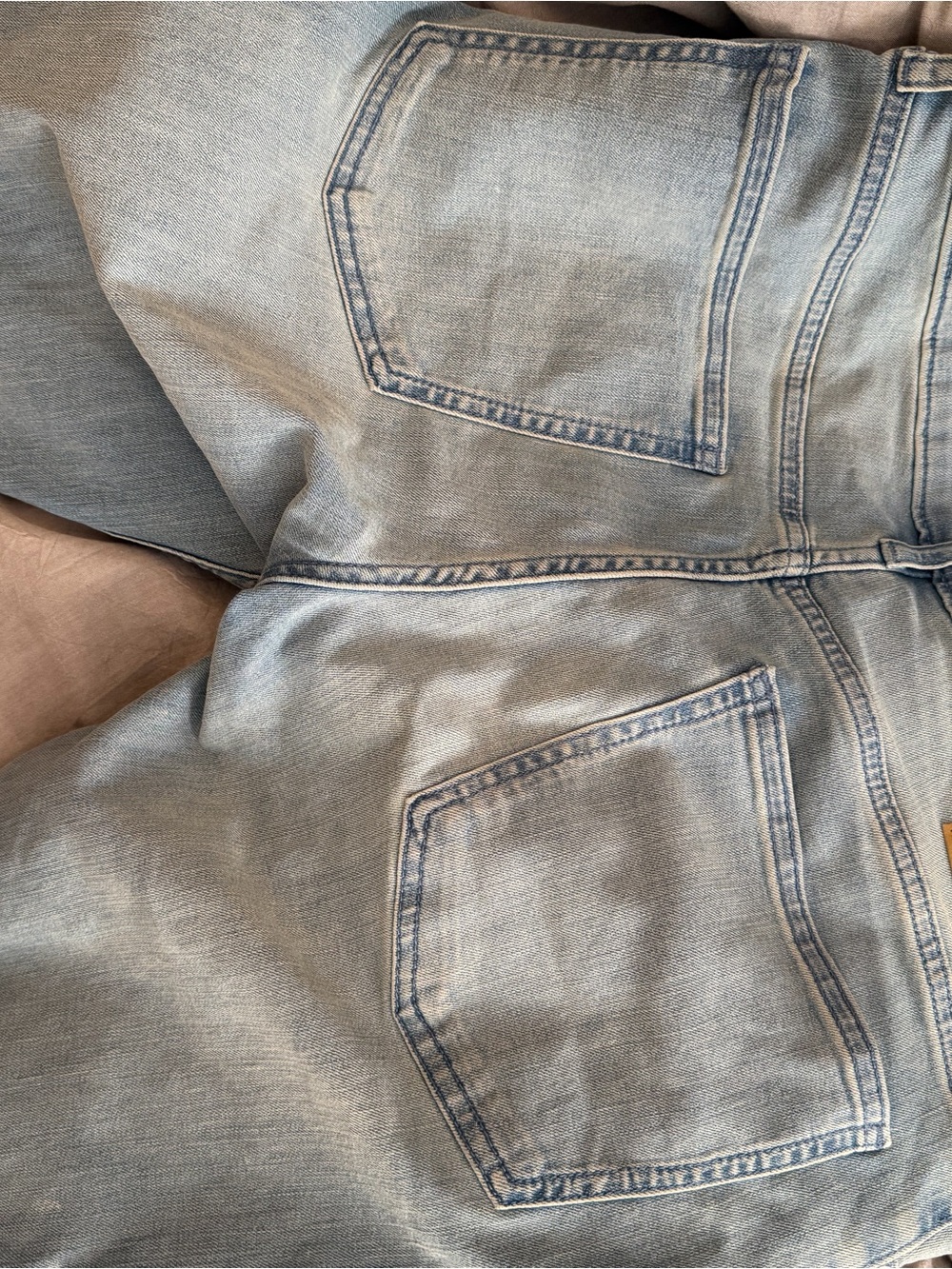 Calvin Klein Light Blue Slim Straight Jeans - Picture 5 of 5